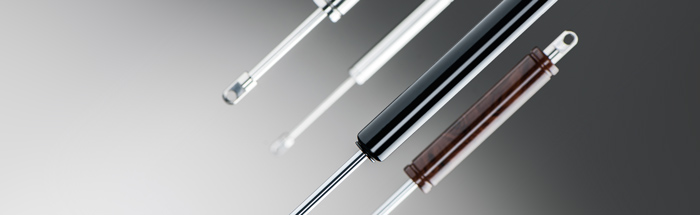 HAHN 双冲程气弹簧均采用钢制材质