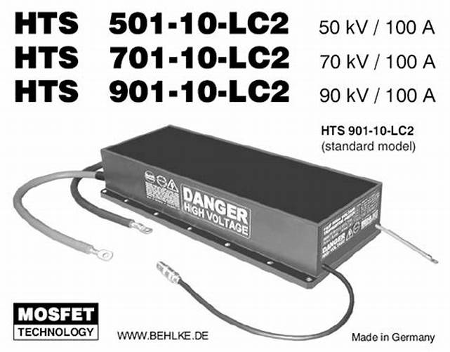 BEHLKE推挽式高压开关介绍