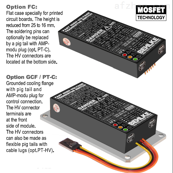 Behlke HTS 120-500-SCR快速晶闸管高压开关