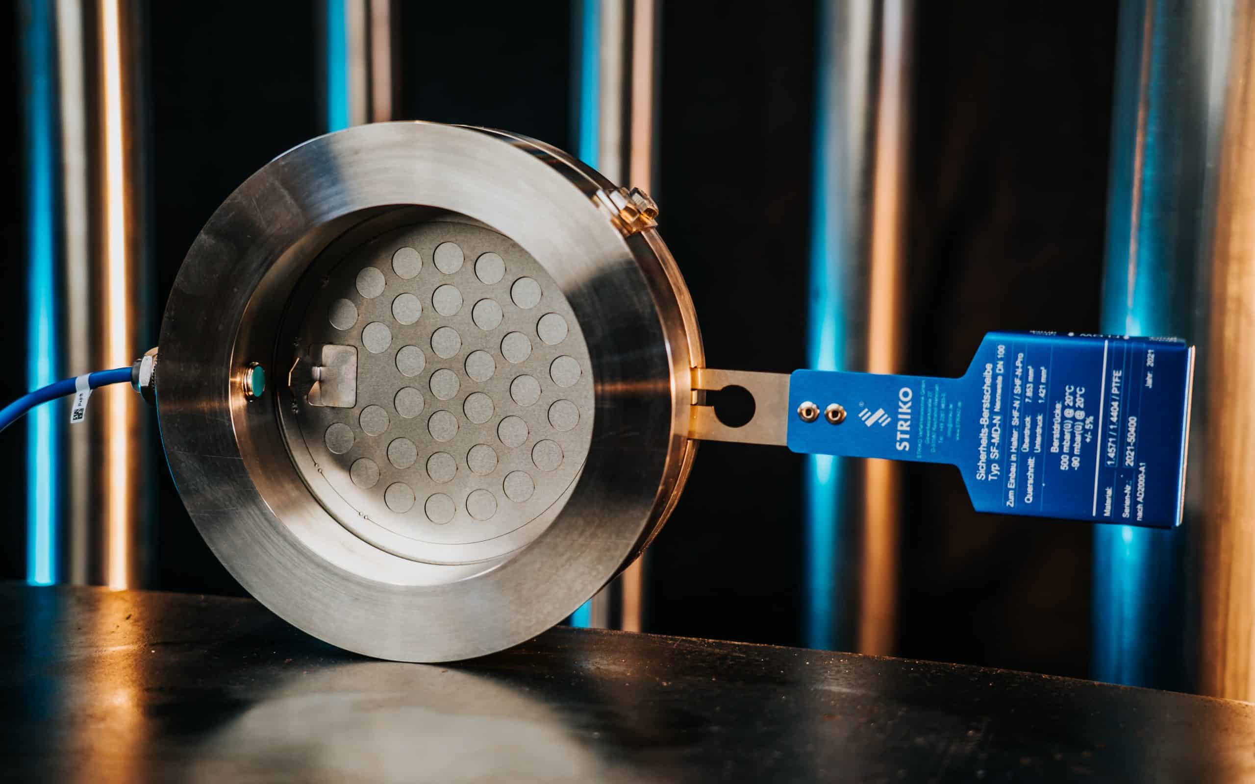 STRIKO无菌金属爆破片SF-MS用于制药和食品行业